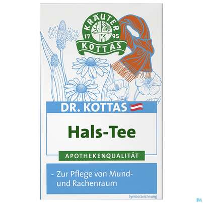 Sie sehen eine Packung Dr.Kottas Tee Hals 20st, Produktbild: 01 Dr.Kottas Tee Hals 20st, A-Nr.: 5613730 - 01