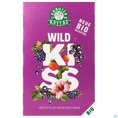 Sie sehen eine Packung Dr.Kottas Tee Wild Kiss 20st, Produktbild: 02 Dr.Kottas Tee Wild Kiss 20st, A-Nr.: 4757303 - 02
