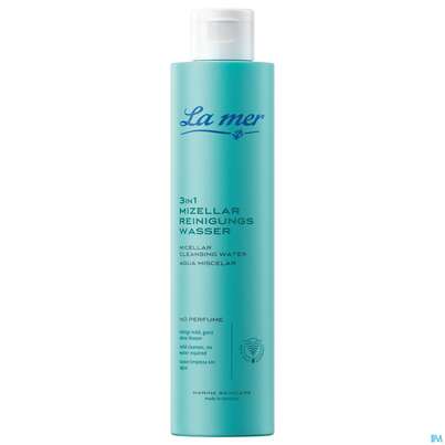 Sie sehen eine Packung La Mer Ohne Parfum 3 In1 Mizellar Reinigungswasser Flasc 200ml, Produktbild: 02 La Mer Ohne Parfum 3 In1 Mizellar Reinigungswasser Flasc 200ml, A-Nr.: 5452333 - 02