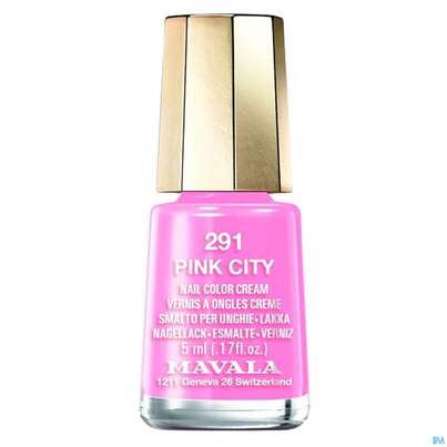 Mavala Nagellacke 291 Pink City 5ml, A-Nr.: 4606610 - 01
