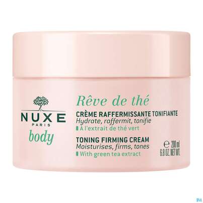 Sie sehen eine Packung Nuxe Reve/de The Revitalisierend Straff. Koerpercreme 200ml, Produktbild: 01 Nuxe Reve/de The Revitalisierend Straff. Koerpercreme 200ml, A-Nr.: 5479450 - 01