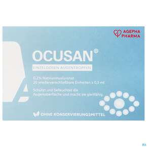 Augentropfen Ocusan 0,5ml 20st, A-Nr.: 3662807 - 01