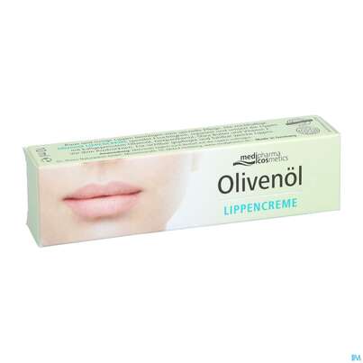 Sie sehen eine Packung Oliven Oel Medipharma Cosmetics Lippencreme 10ml, Produktbild: 03 Oliven Oel Medipharma Cosmetics Lippencreme 10ml, A-Nr.: 5769722 - 03
