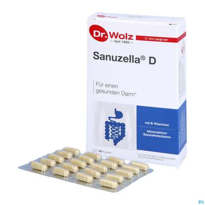 Sanuzella D Kapseln Dr.wolz Nr.60634 60st, A-Nr.: 3693535 - 04