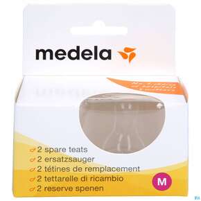 Sauger Medela F Muttermilch Gr M 2st, A-Nr.: 3695830 - 01