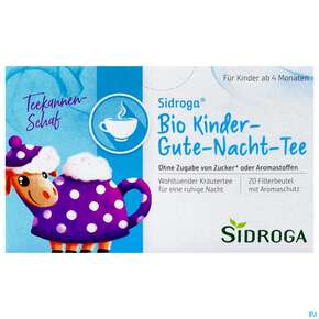 Sidroga Tee Doppelkammerbeutel Bio-kinder-gute Nacht 20st, A-Nr.: 3565978 - 01