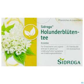 Sidroga Tee Doppelkammerbeutel Holunderblueten 20st, A-Nr.: 2429262 - 01