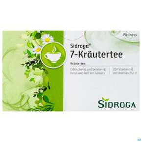 Sidroga Tee Doppelkammerbeutel Wellness 7-kraeuter 20st, A-Nr.: 3755408 - 01