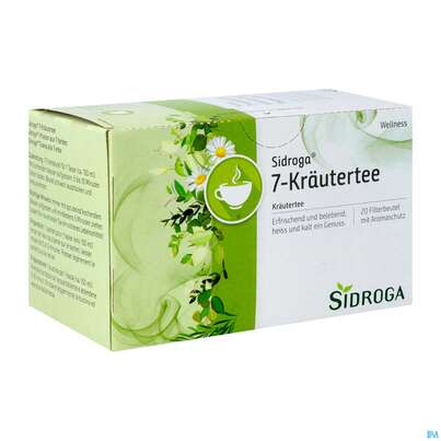 Sidroga Tee Doppelkammerbeutel Wellness 7-kraeuter 20st, A-Nr.: 3755408 - 02