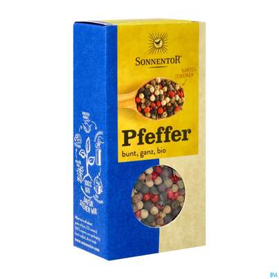 Sonnentor Gewuerzmischung/bio Pfeffer Bunt 00878 50g, A-Nr.: 4288021 - 02