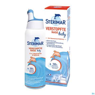 Sie sehen eine Packung Sterimar Verst Baby Na-spray 100ml, Produktbild: 04 Sterimar Verst Baby Na-spray 100ml, A-Nr.: 5714477 - 04