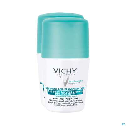 Vichy Deo/roll-on 48h Anti-flecken 2x50m 100ml, A-Nr.: 4736442 - 01