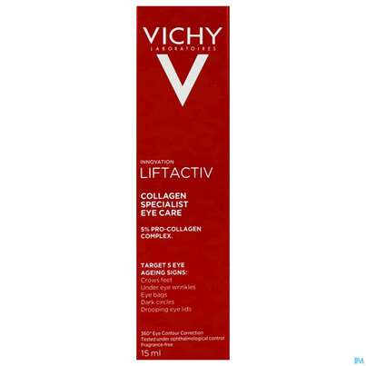 Vichy Liftactv Collagen/specialist Augenpflege 15ml, A-Nr.: 5720673 - 02