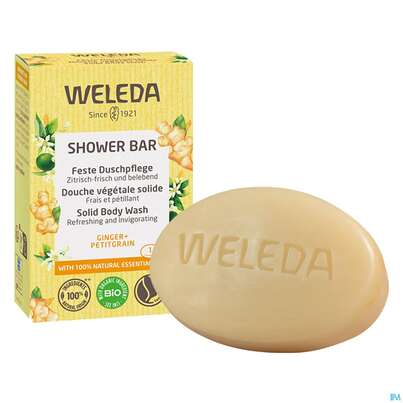 Weleda Feste Duschpflege Ginger +petitgrain 75g, A-Nr.: 5565238 - 05