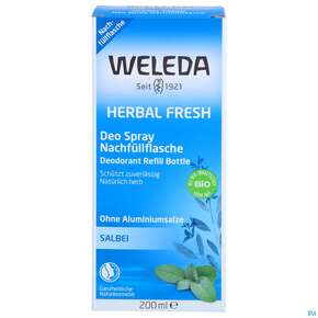 Weleda Herbal Fresh Deo Spray Salbei Nf 200ml, A-Nr.: 2315096 - 01